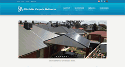 Desktop Screenshot of affordablecarports.com.au